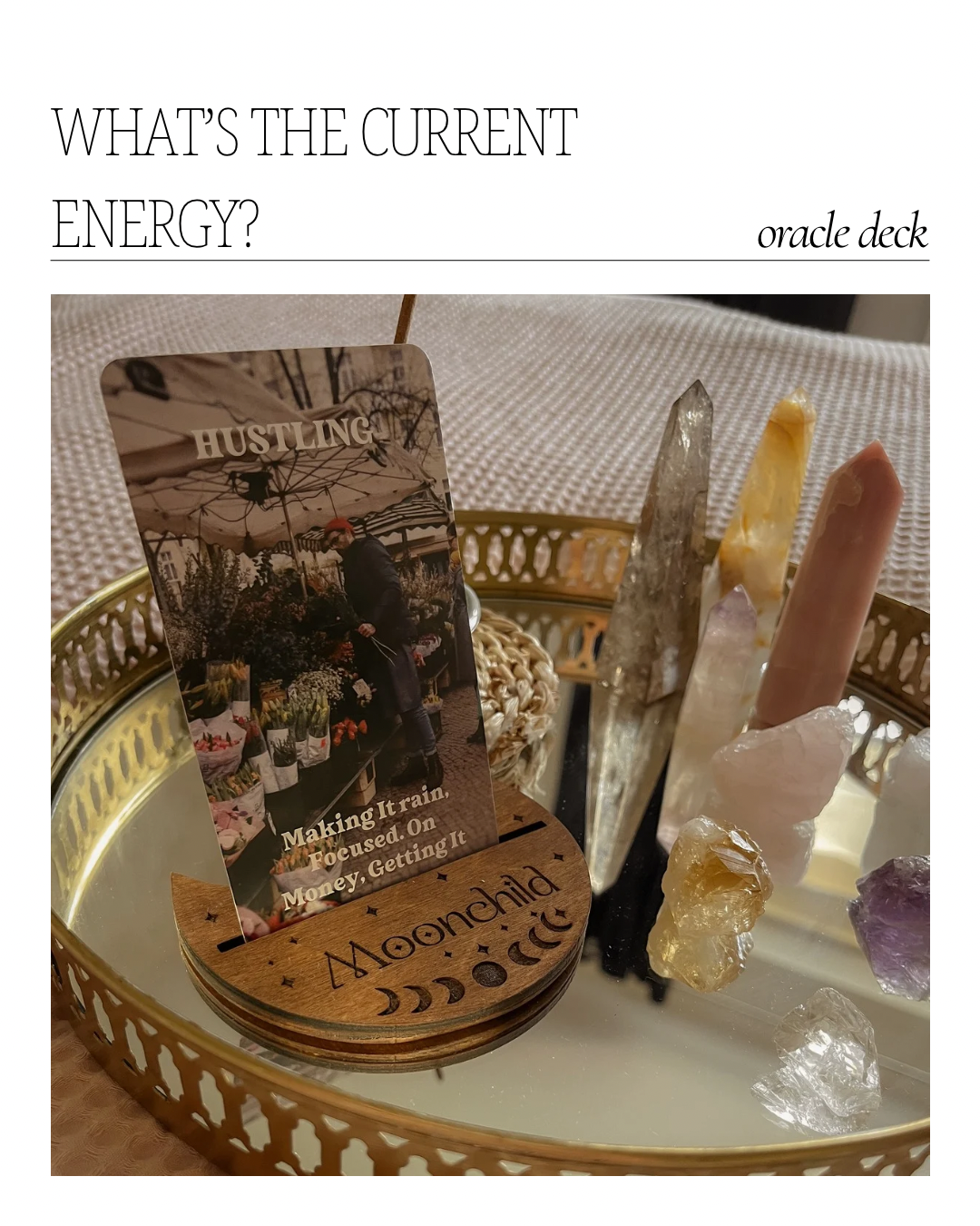 Oracle - What's the current energy of my situation?