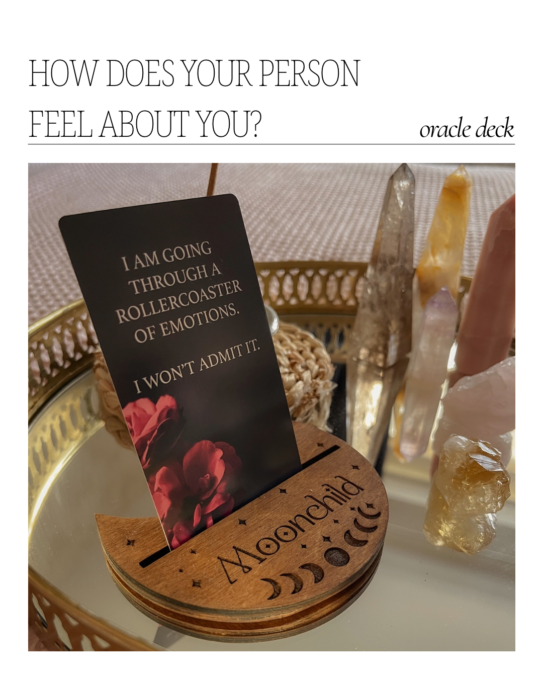 Oracle - How does your person feel about you?