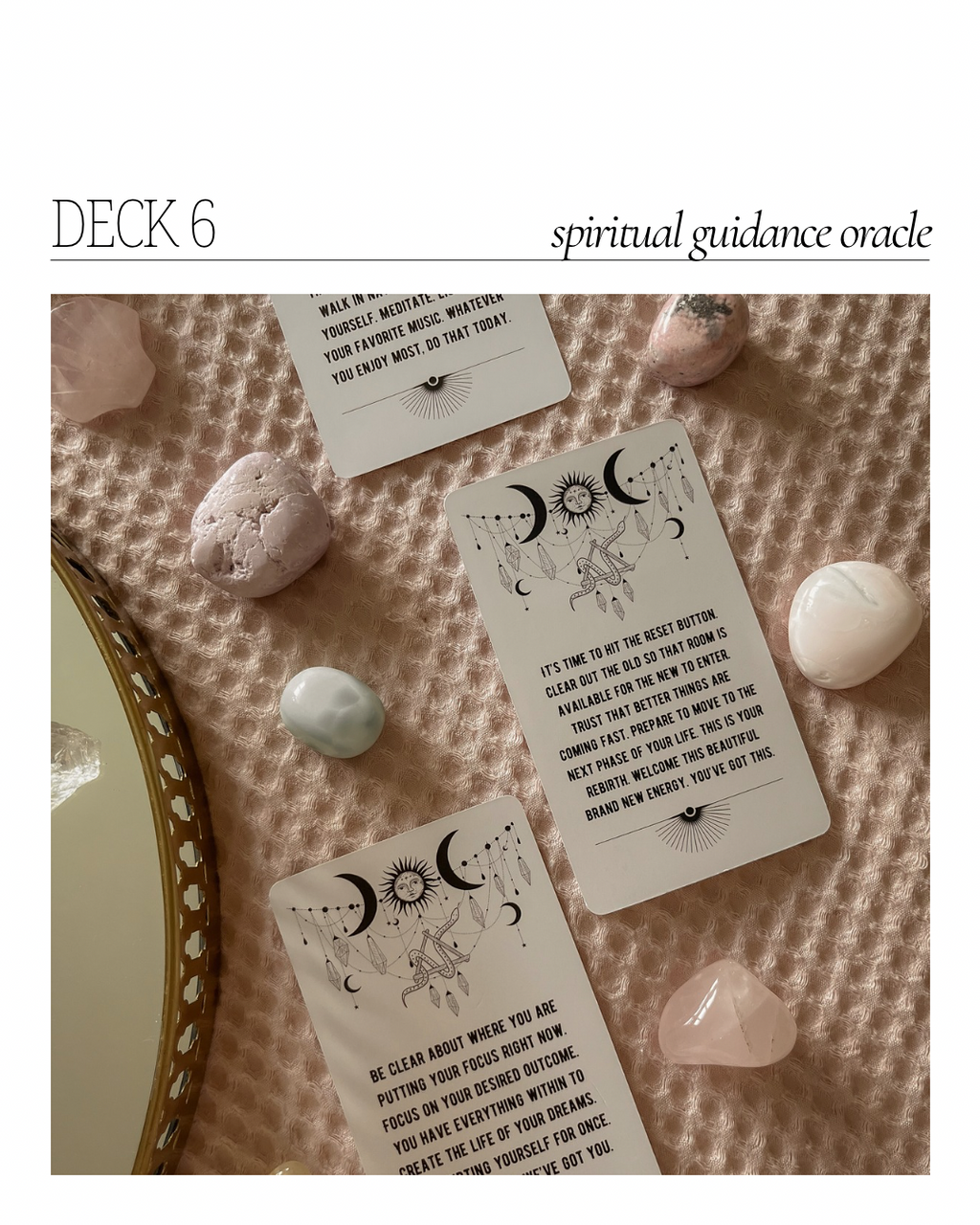 Spiritual guidance oracle messages