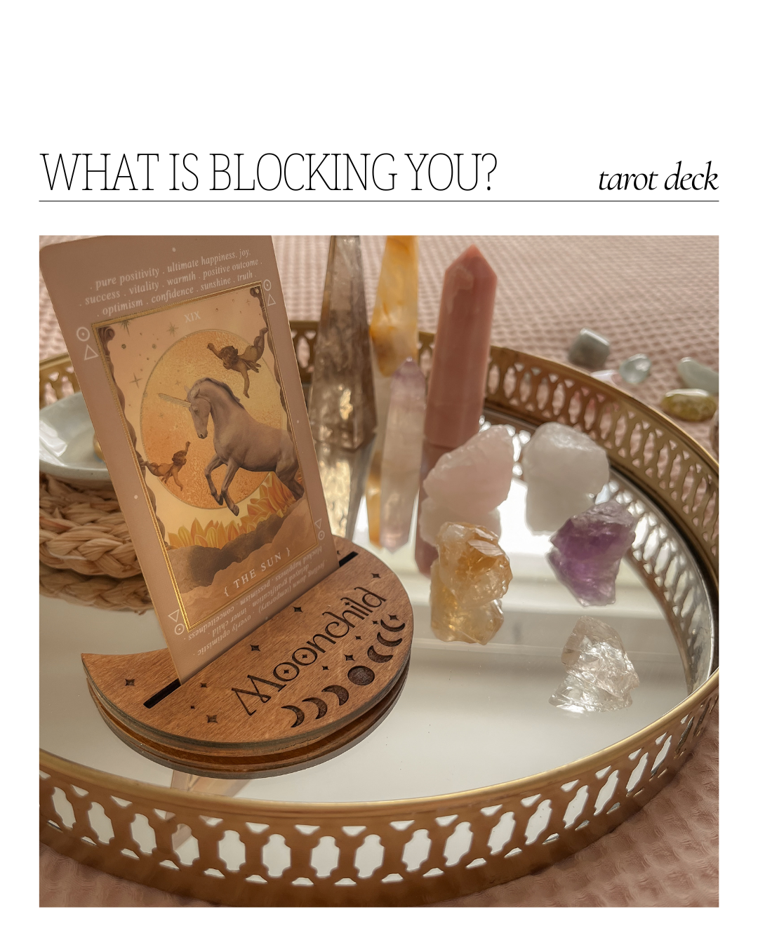 Tarot & Oracle - what is blocking you?