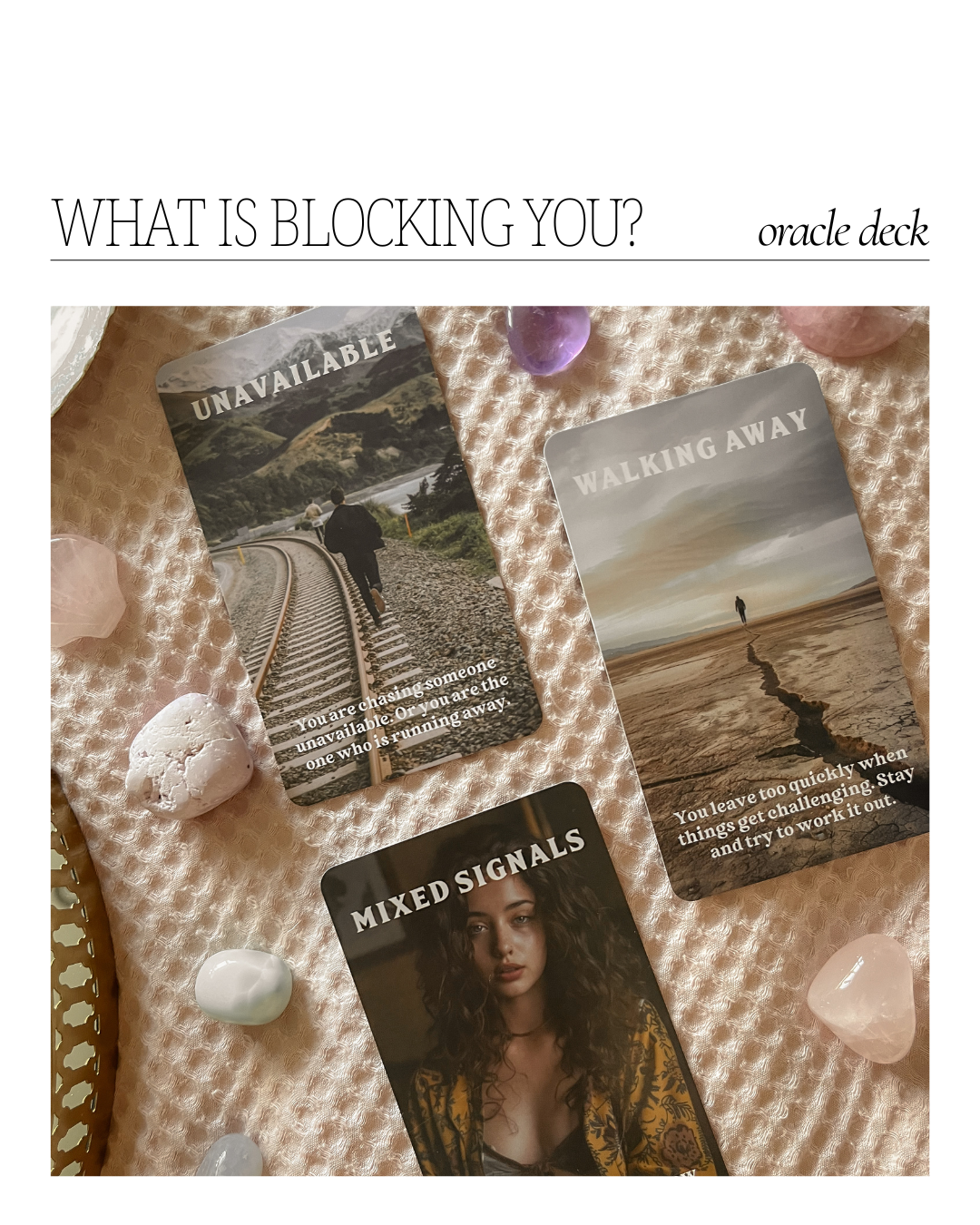 Tarot & Oracle - what is blocking you?