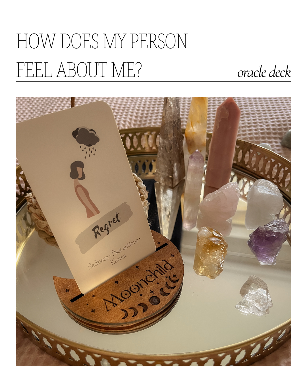 Tarot & Oracle - How does my person feel about me?