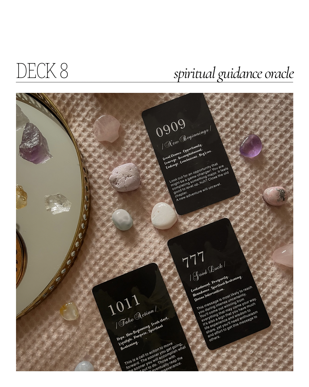 Spiritual guidance oracle messages