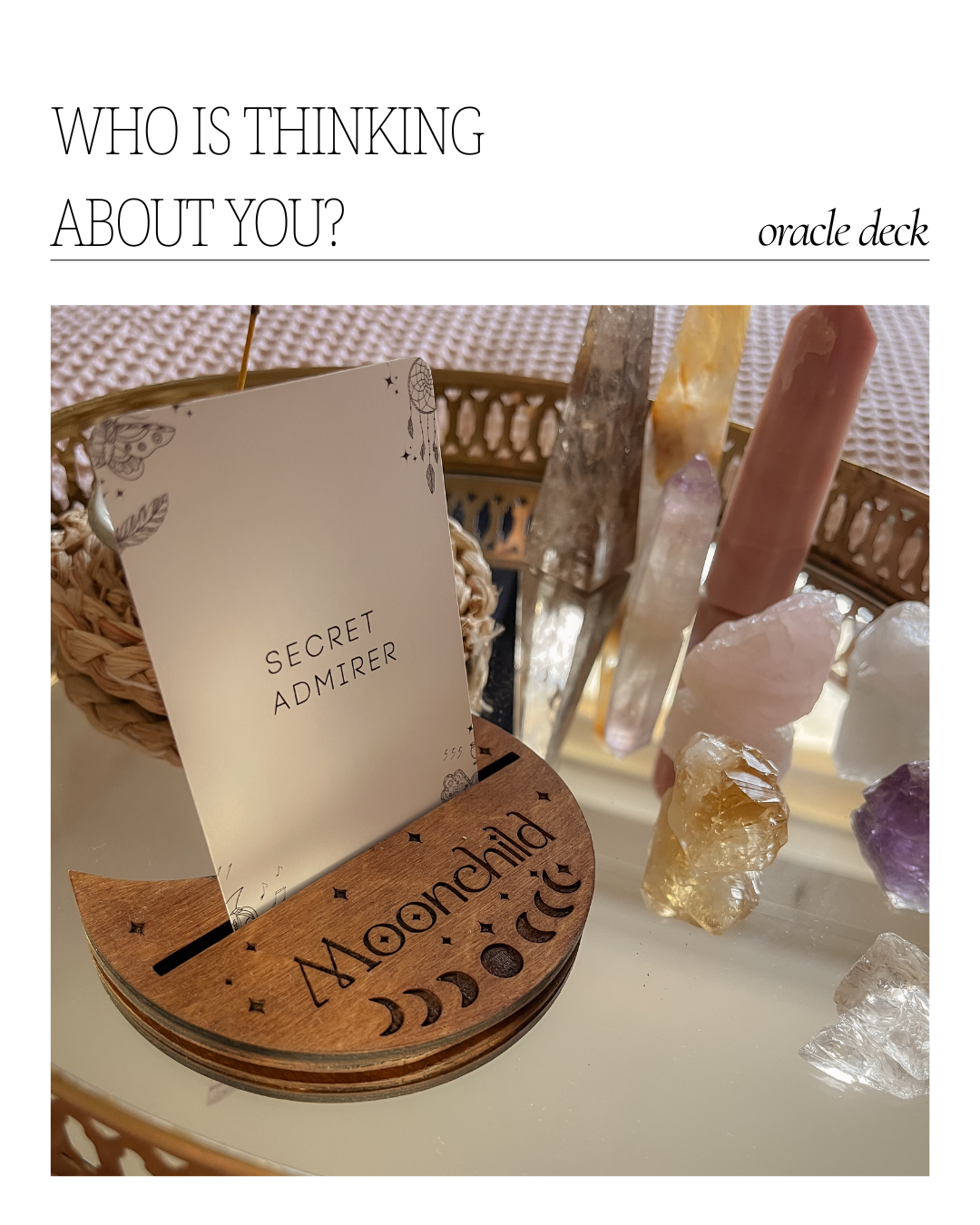 Who is thinking about you?