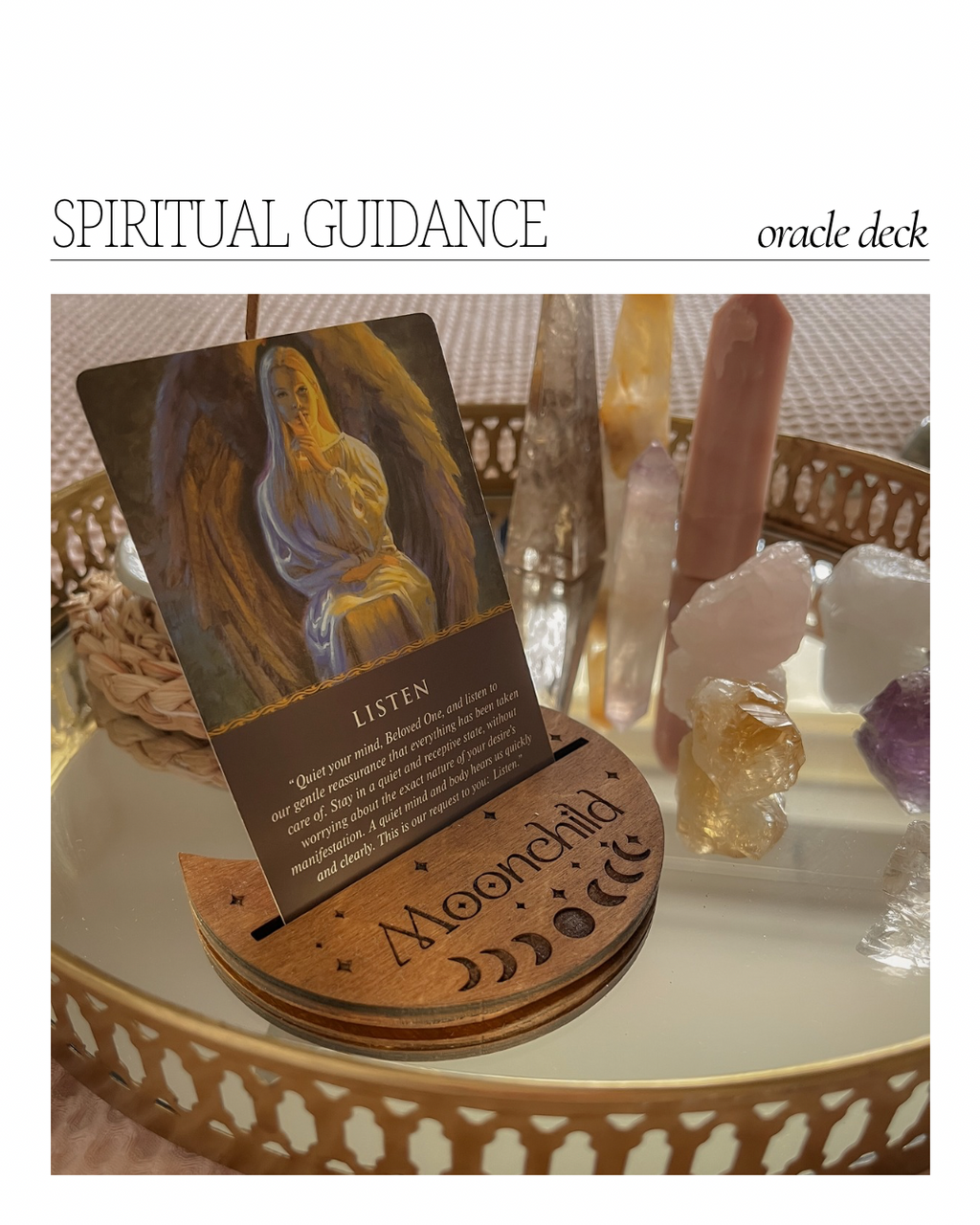 Spiritual guidance oracle messages