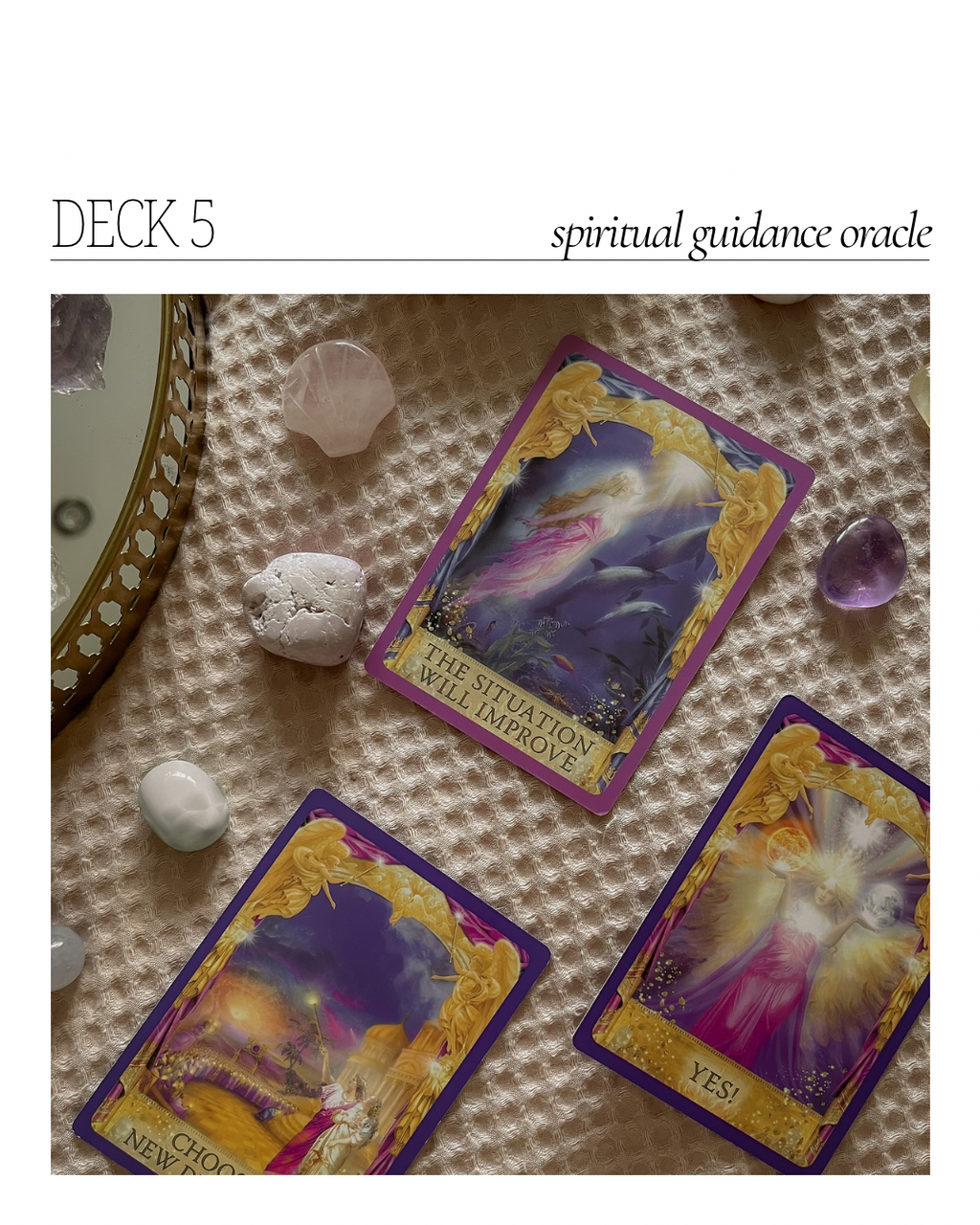 Spiritual guidance oracle messages