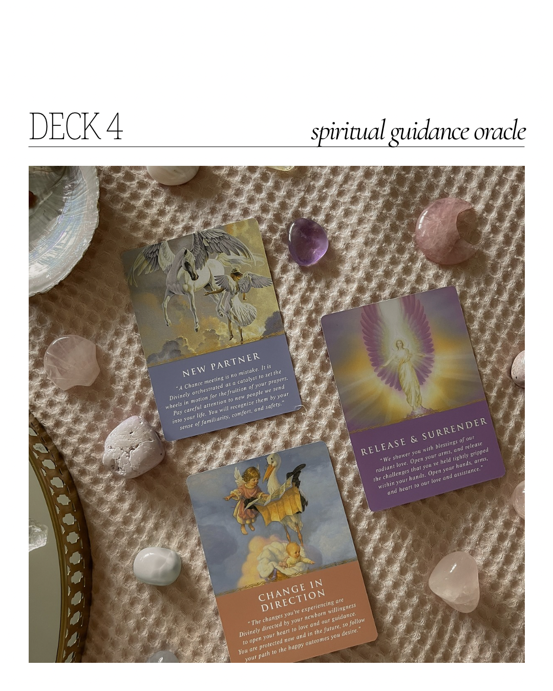 Spiritual guidance oracle messages