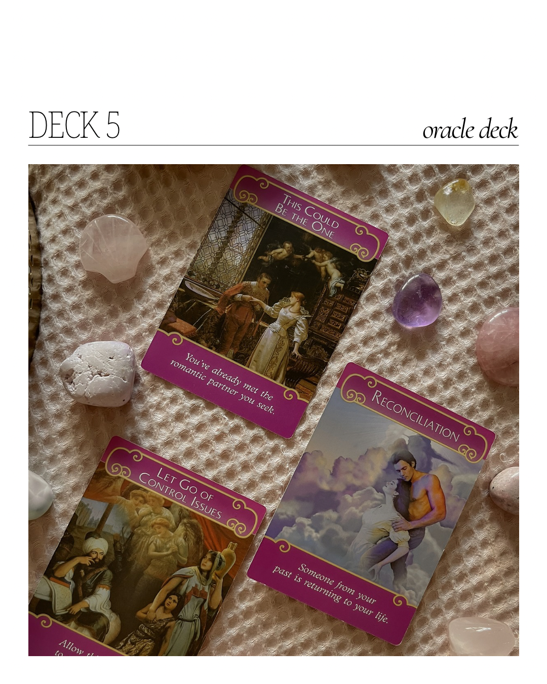 Oracle - What's to come in the future with my person?