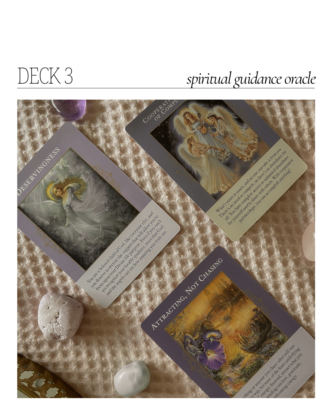 Spiritual guidance oracle messages