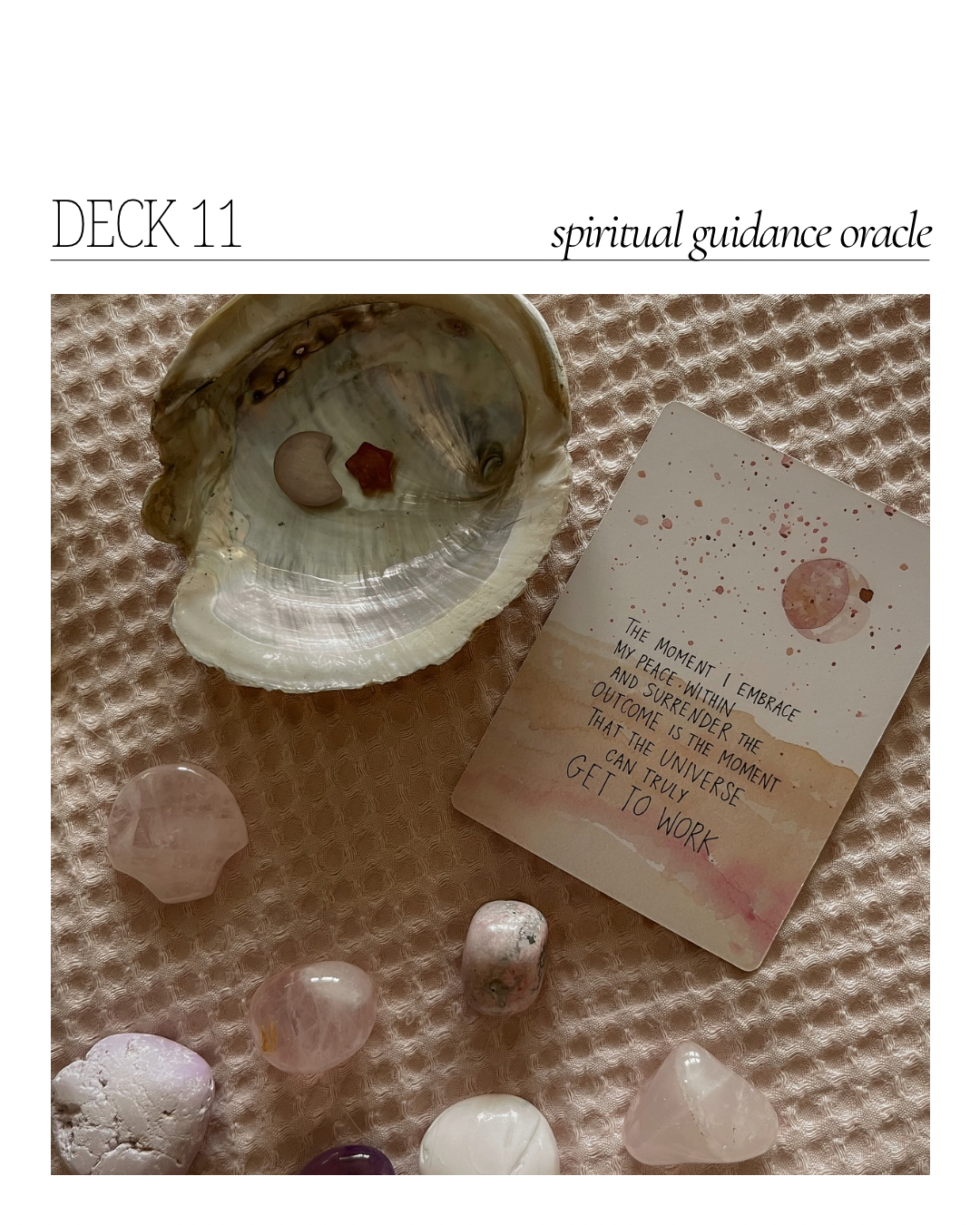 Spiritual guidance oracle messages