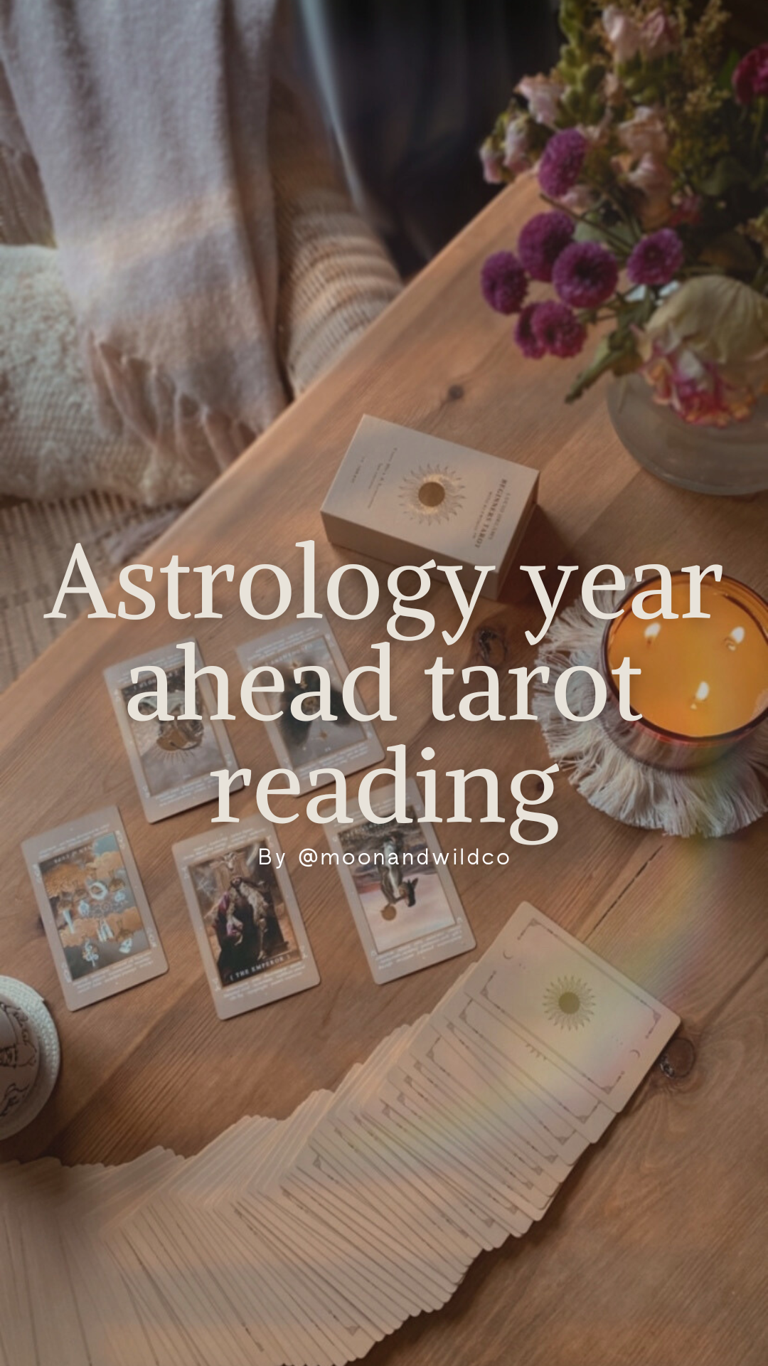 Astrology year ahead tarot spread