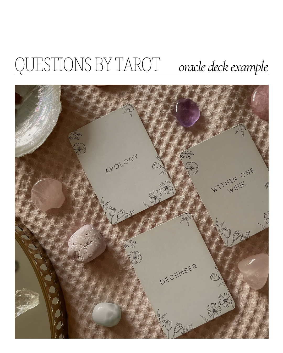 Questions by Tarot