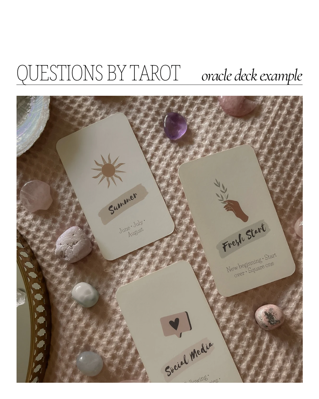 Questions by Tarot