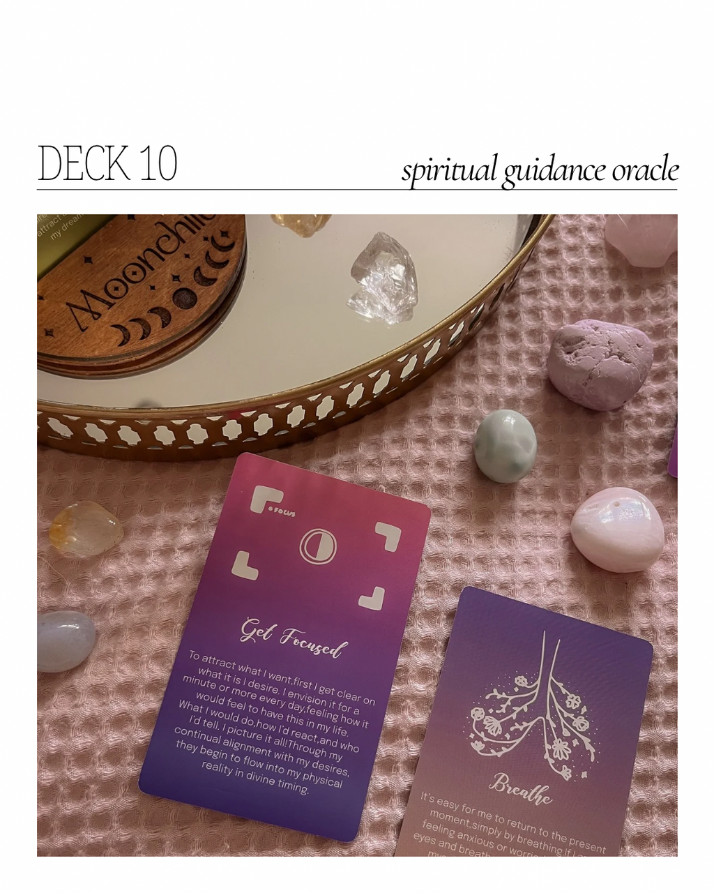 Spiritual guidance oracle messages