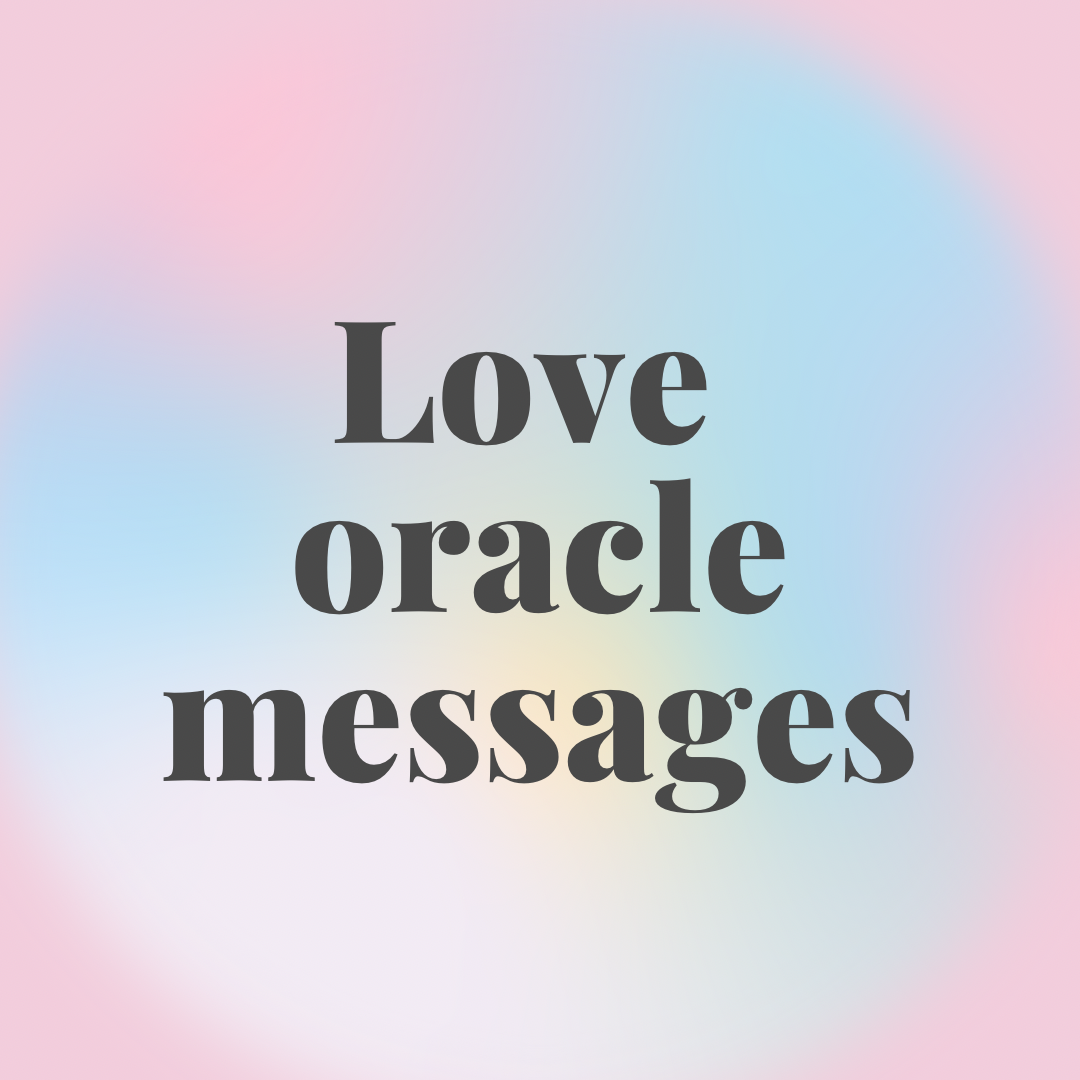 Love oracle reading